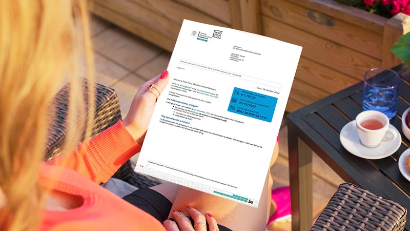 aanslagbiljet in de personenbelasting